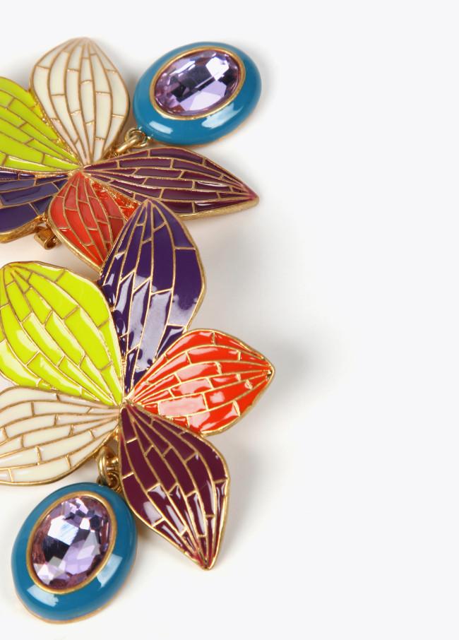 lola casademunt Pendientes orquídea Oferta exclusiva