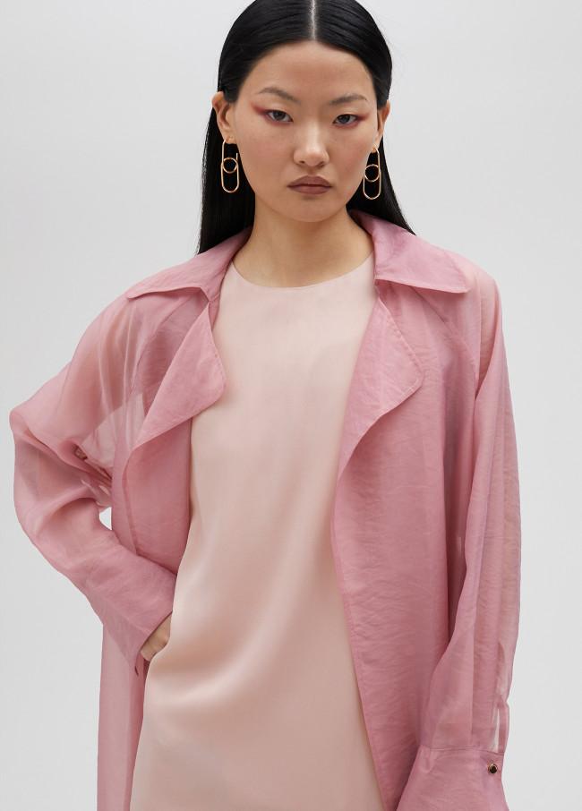 lola casademunt Trench de organza Rebajas de fin de temporada