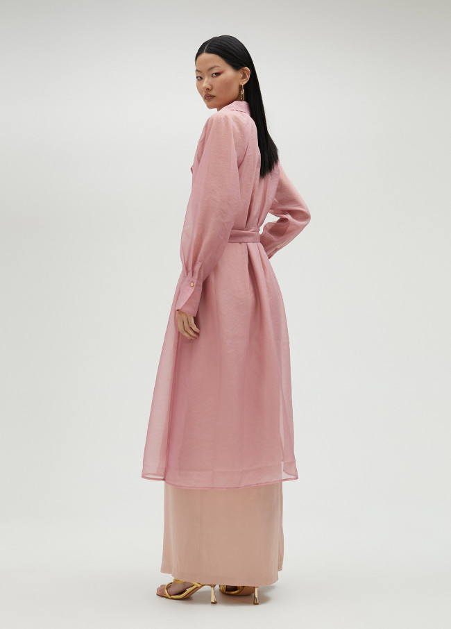 lola casademunt Trench de organza Rebajas de fin de temporada