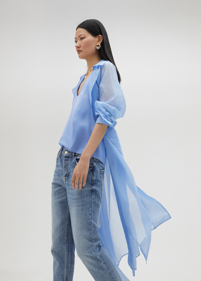 lola casademunt Trench de organza Precio ultrabajo
