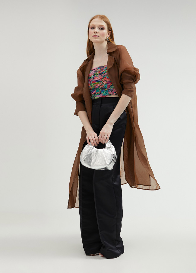 lola casademunt Trench de organza Devoluciones gratuitas