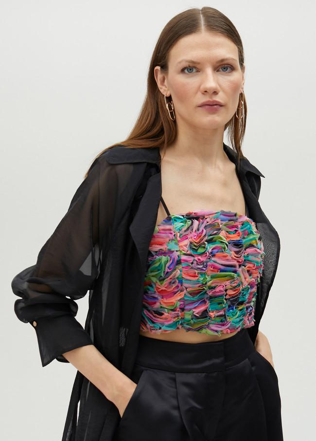 lola casademunt Trench de organza 2025