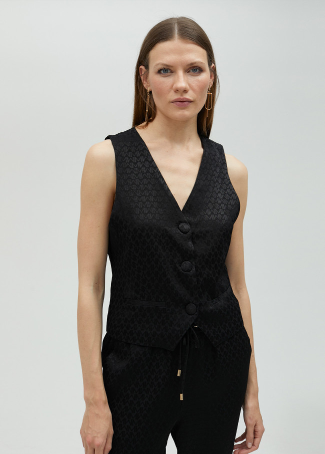 lola casademunt Chaleco jacquard