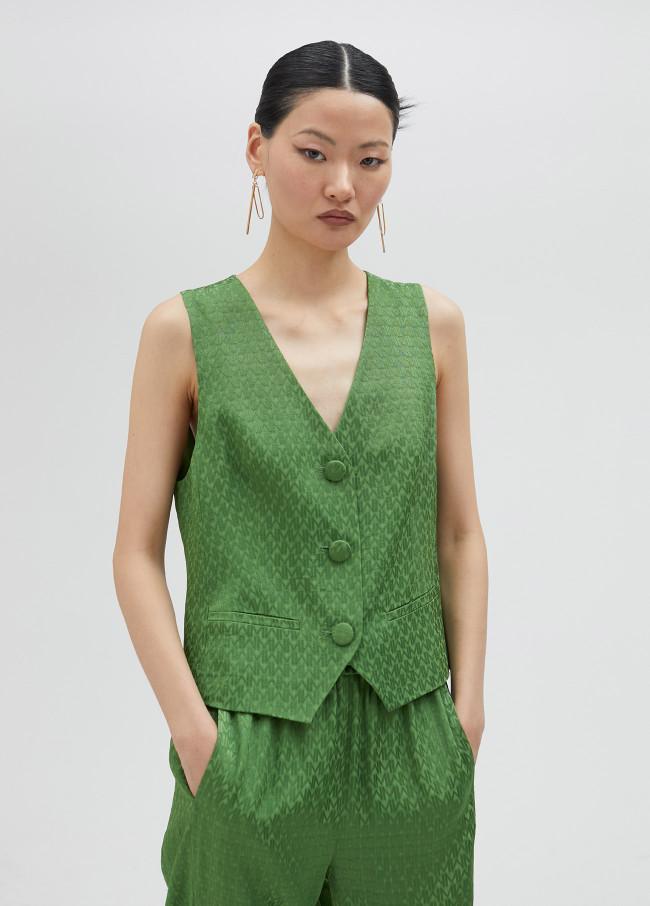 lola casademunt Chaleco jacquard