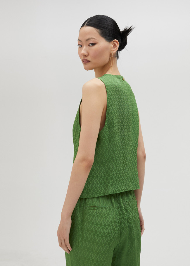 lola casademunt Chaleco jacquard Ventas relámpago