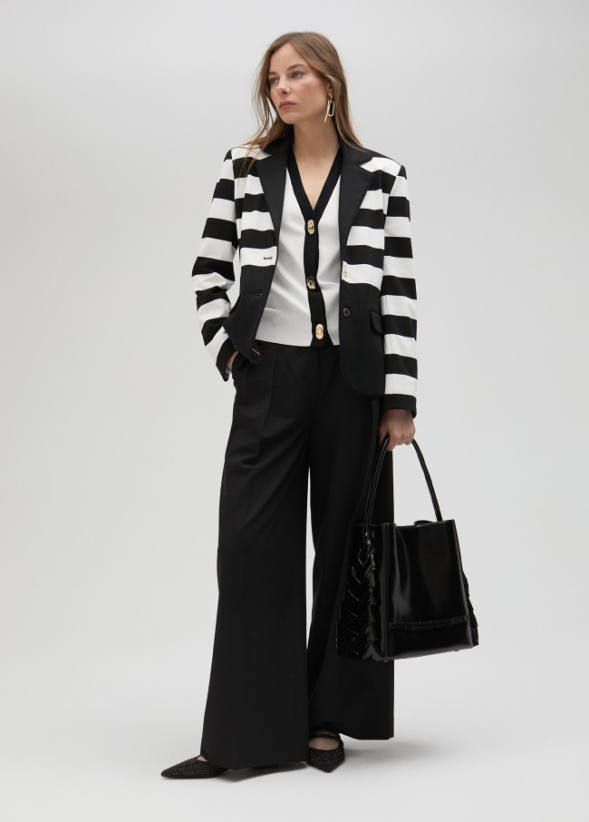 lola casademunt Blazer a rayas Rebajas online