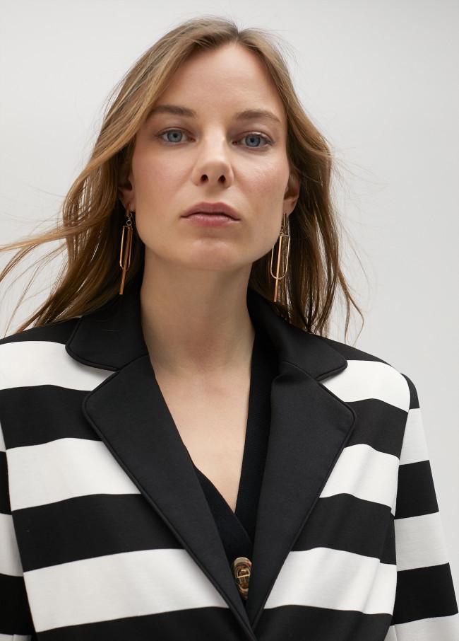 lola casademunt Blazer a rayas Rebajas online