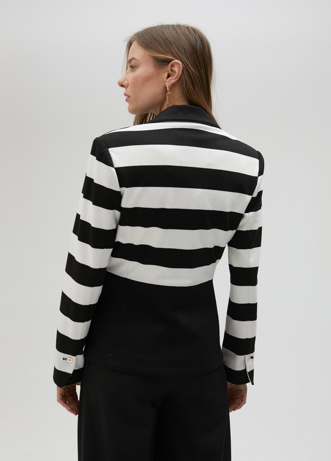 lola casademunt Blazer a rayas Rebajas online