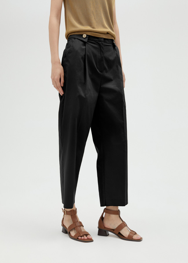 lola casademunt Pantalón en tejido sastre Precios de Black Friday
