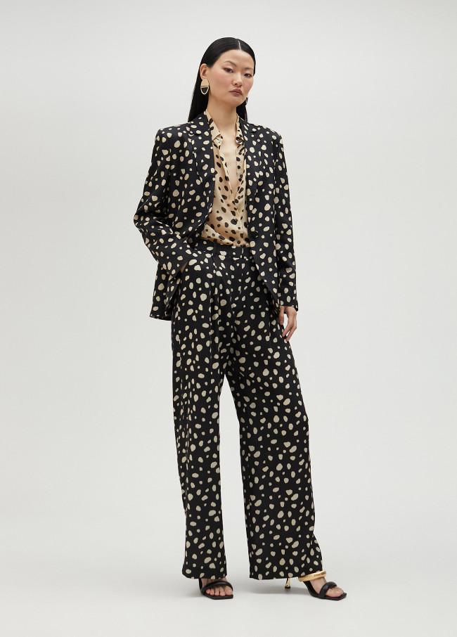 lola casademunt Pantalón palazzo topos Última moda