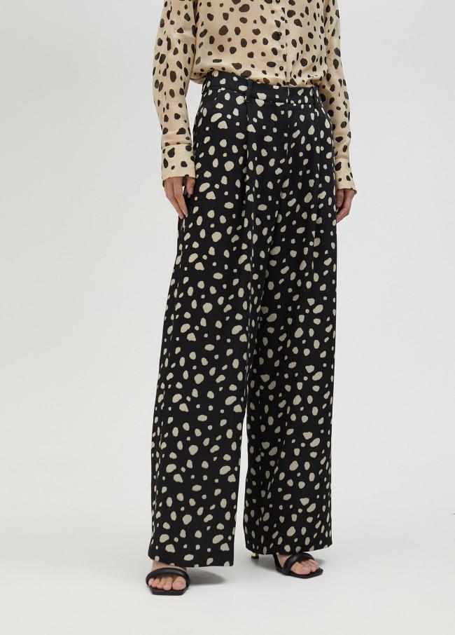 lola casademunt Pantalón palazzo topos Última moda