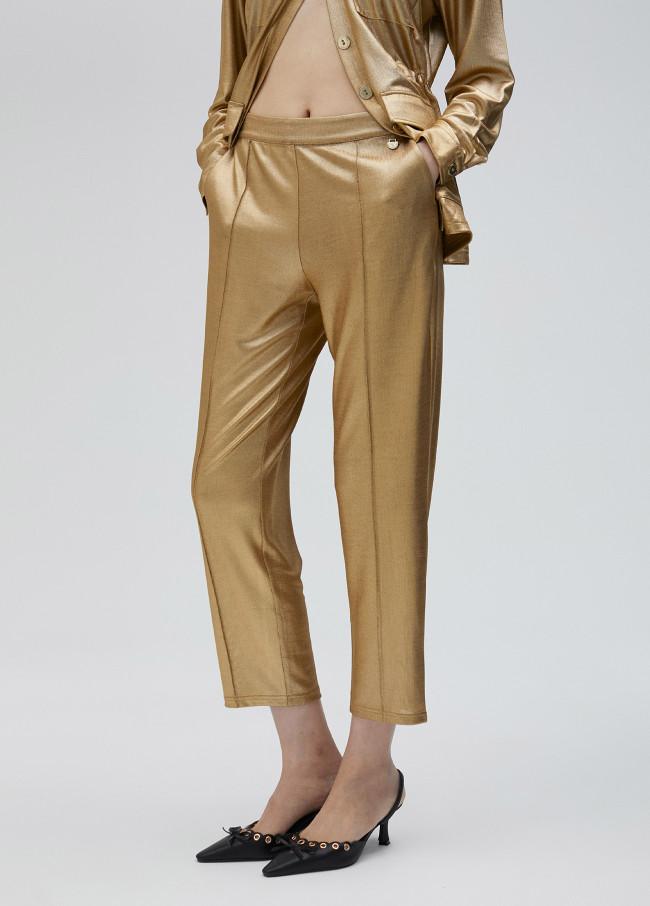 lola casademunt Jogger laminado Descuento por venta flash