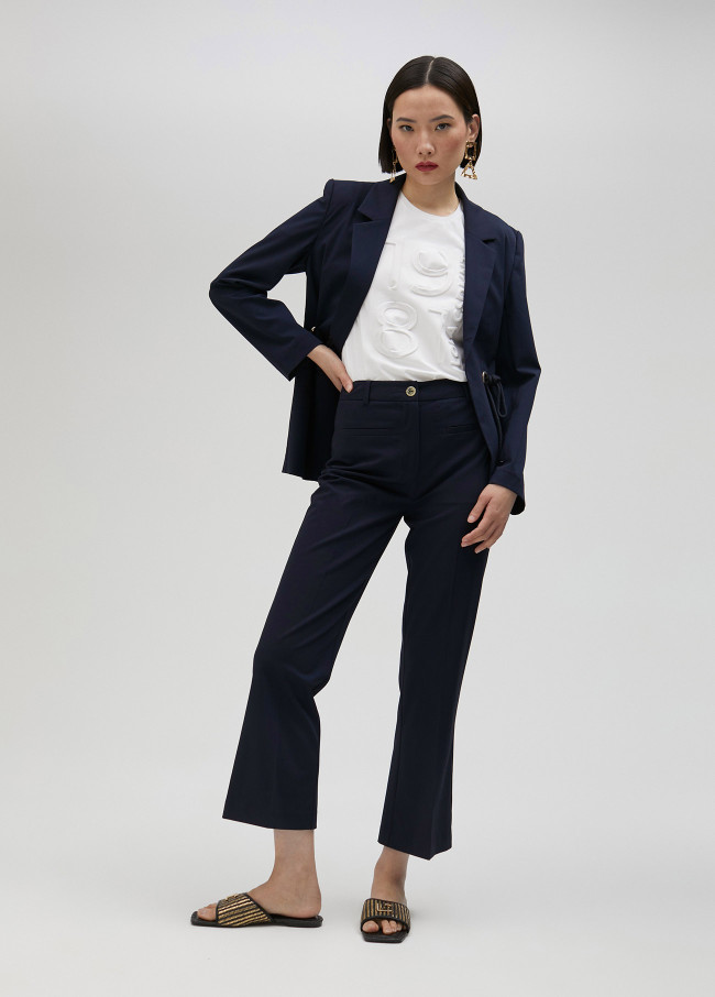 lola casademunt Pantalón campana básico Grandes ahorros
