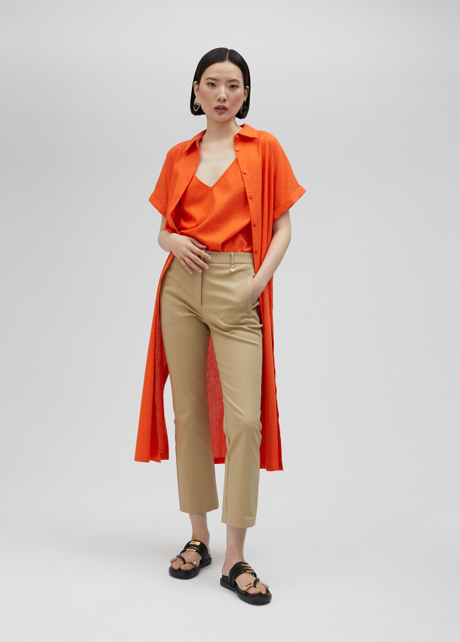 lola casademunt Pantalón straight chino Rebajas de fin de temporada