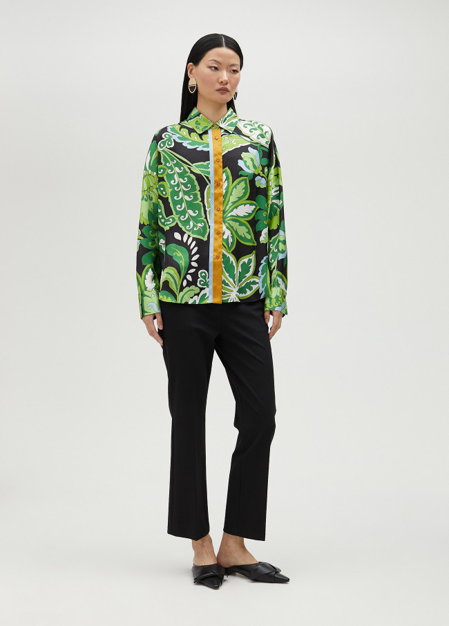 lola casademunt Camisa estampada paisley Rebajas baratas