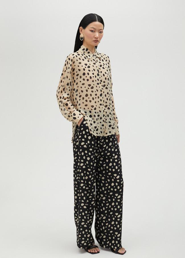 lola casademunt Camisa de topos Ventas relámpago