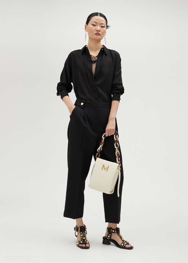lola casademunt Camisa detalle strass Tienda