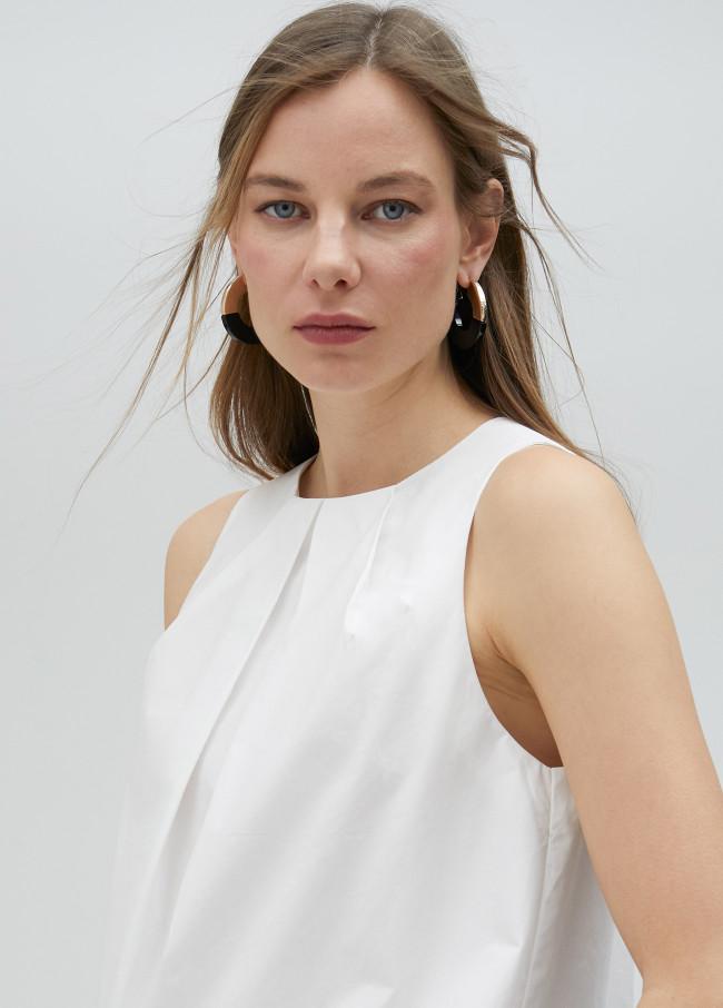 lola casademunt Top de popelín Rebajas top