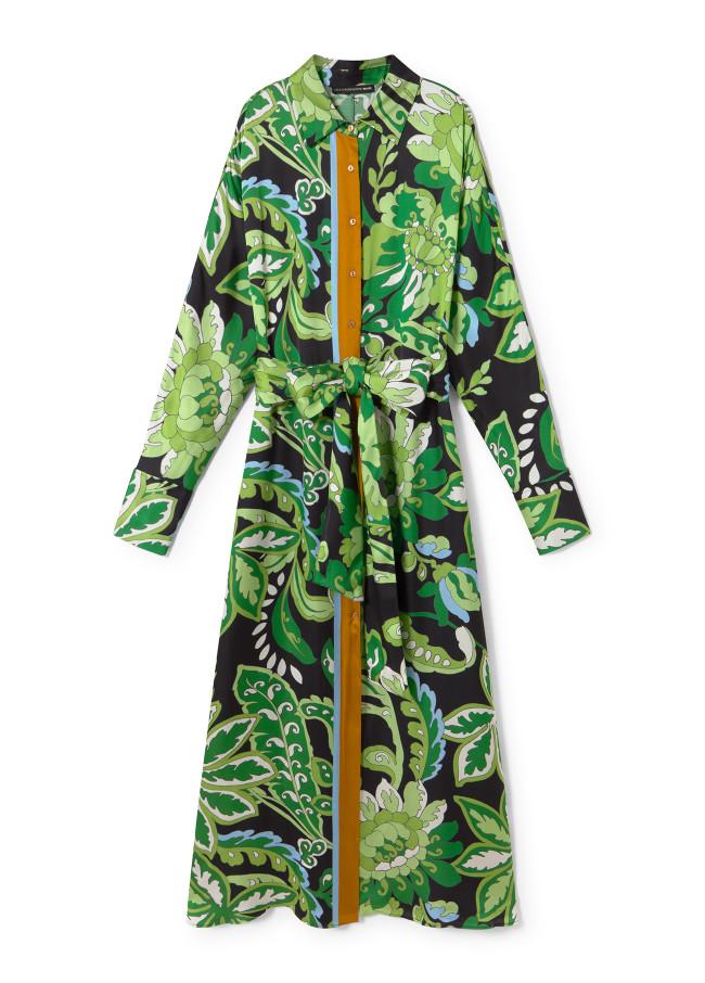 lola casademunt Vestido camisero estampado paisley Últimos 2 días