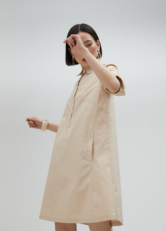 lola casademunt Vestido detalle strass en mangas Precio de fábrica