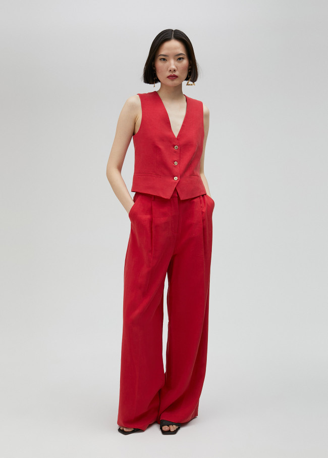 lola casademunt Chaleco tencel Liquidación