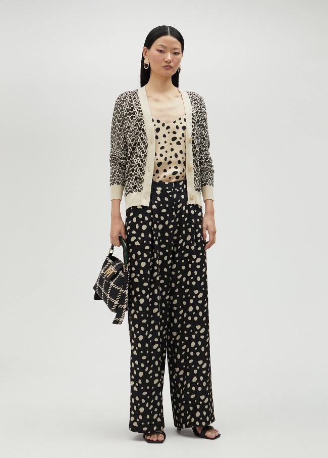 lola casademunt Cárdigan jacquard logotipado En oferta