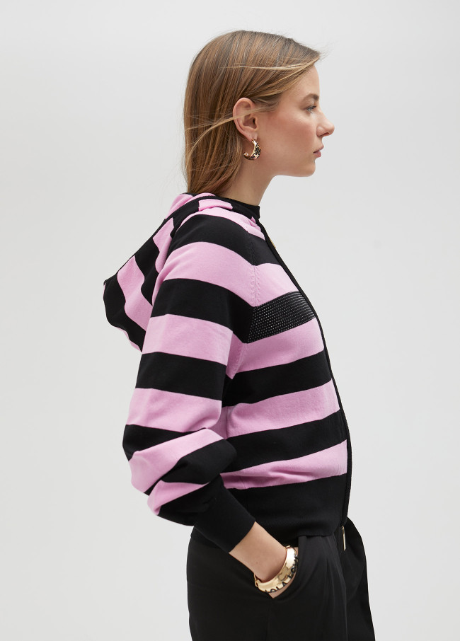 lola casademunt Sudadera de punto con capucha Rebajas