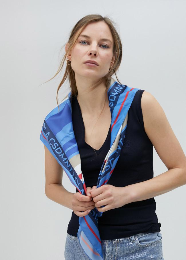 lola casademunt Top básico punto En oferta