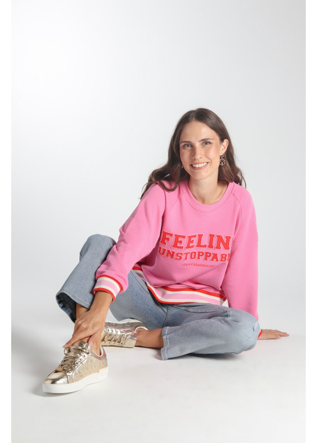 lola casademunt Sudadera Solidaria Feeling Unstoppable Rebajas top