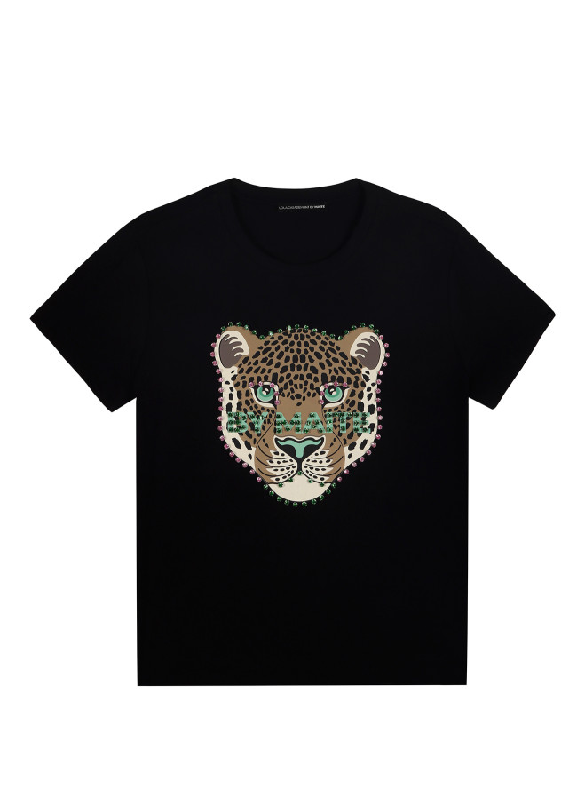 lola casademunt Camiseta leopardo Oferta especial