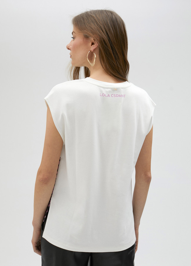 lola casademunt Camiseta estampado leopardos ÚLTIMAS EDICIONES