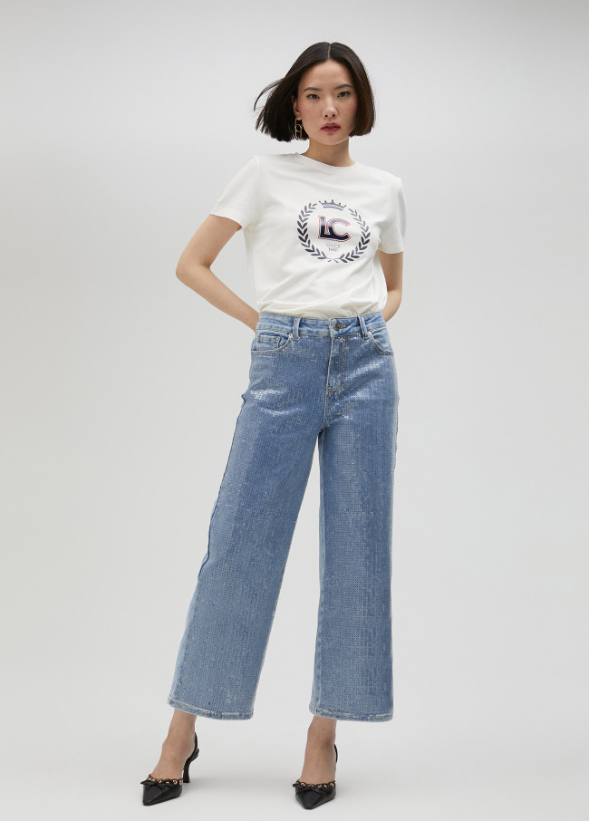 lola casademunt Camiseta logo Solo hoy