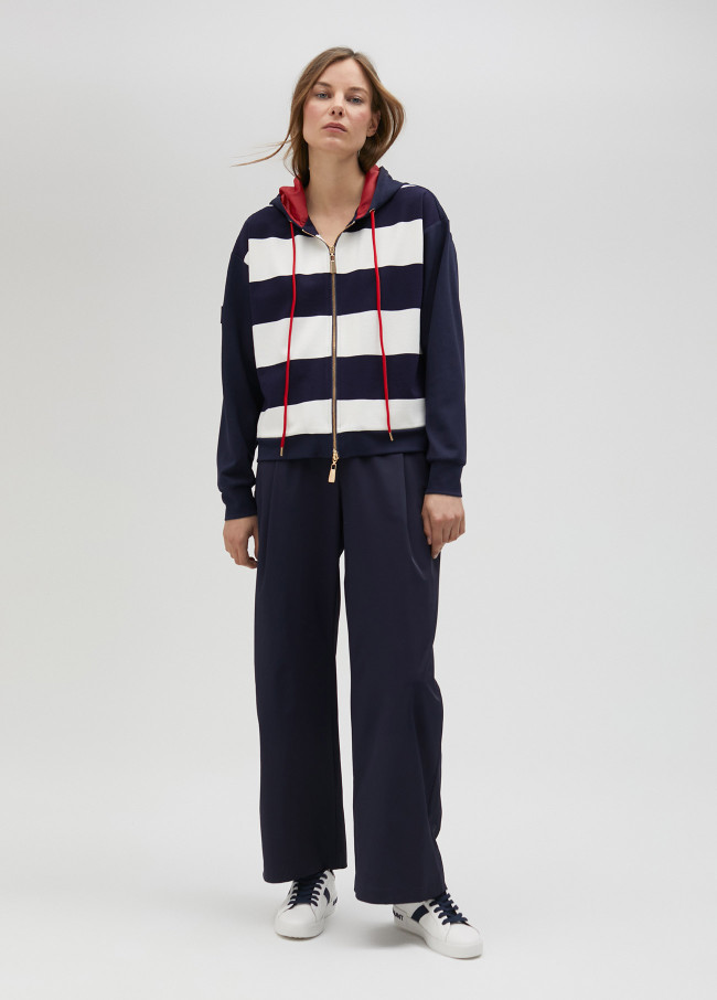 lola casademunt Sudadera rayas capucha. Limited Edition Libre de impuestos