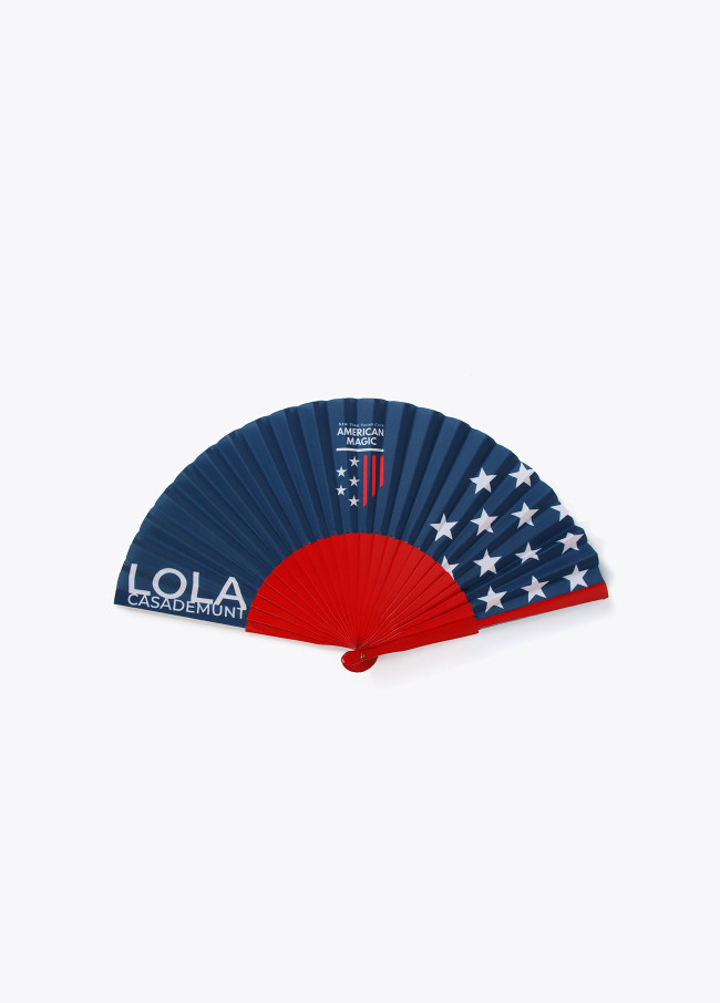 lola casademunt Abanico Lola Casademunt y American Magic