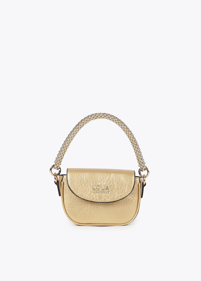 lola casademunt Mini Bandolera metalizada