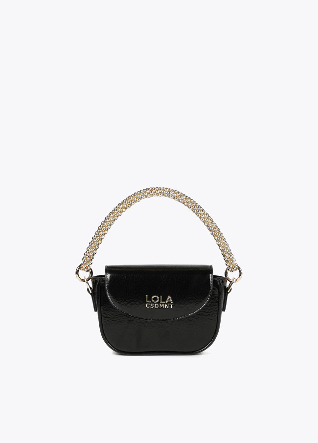lola casademunt Mini Bandolera metalizada