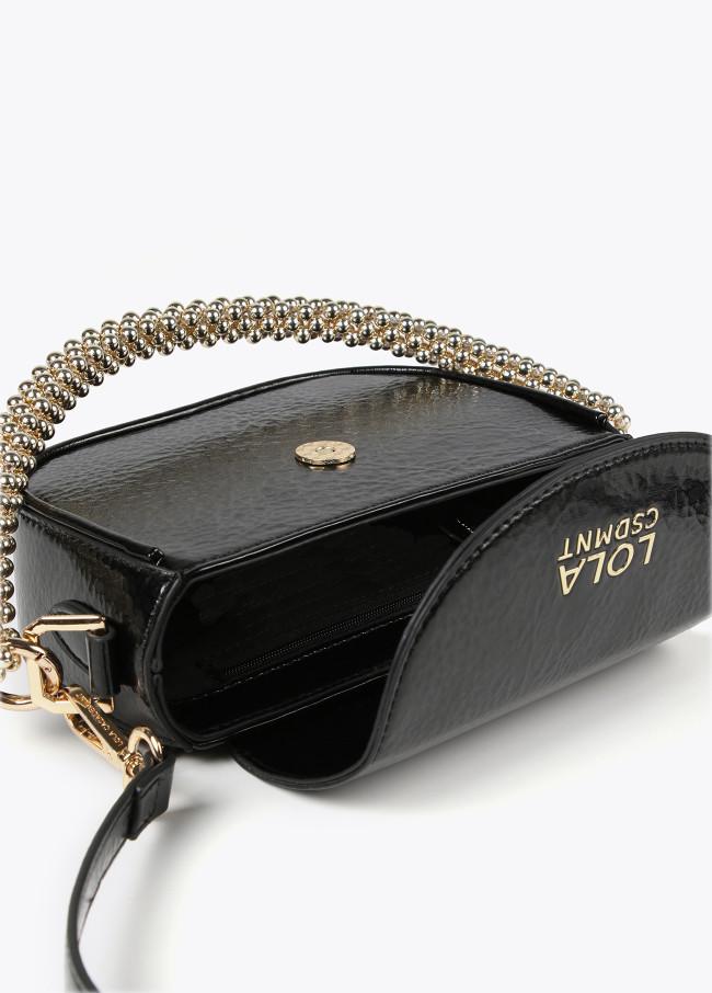 lola casademunt Mini Bandolera metalizada Descuento