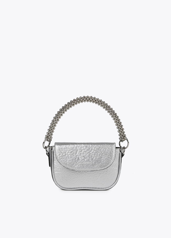 lola casademunt Mini Bandolera metalizada
