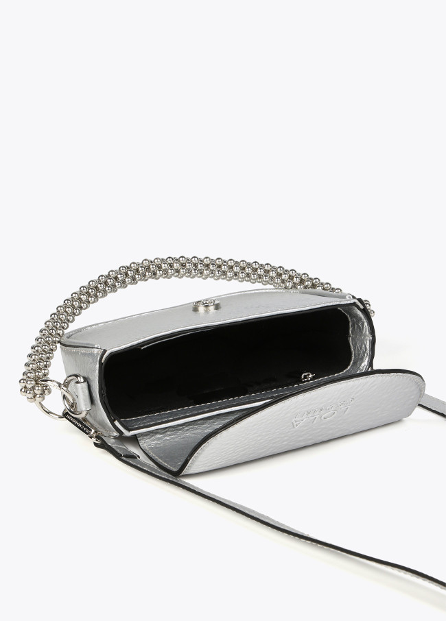 lola casademunt Mini Bandolera metalizada Tienda