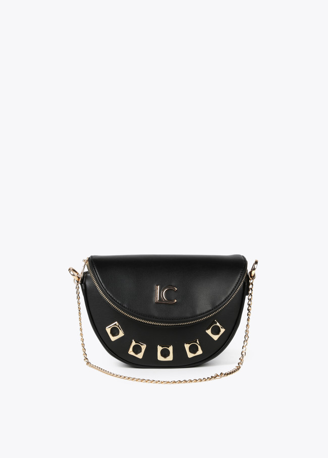 lola casademunt Bolso bandolera con detalles dorados