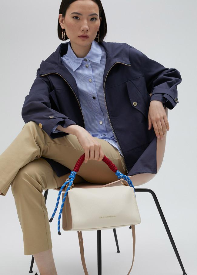 lola casademunt Bolso Bandolera bicolor Rebajas de fábrica