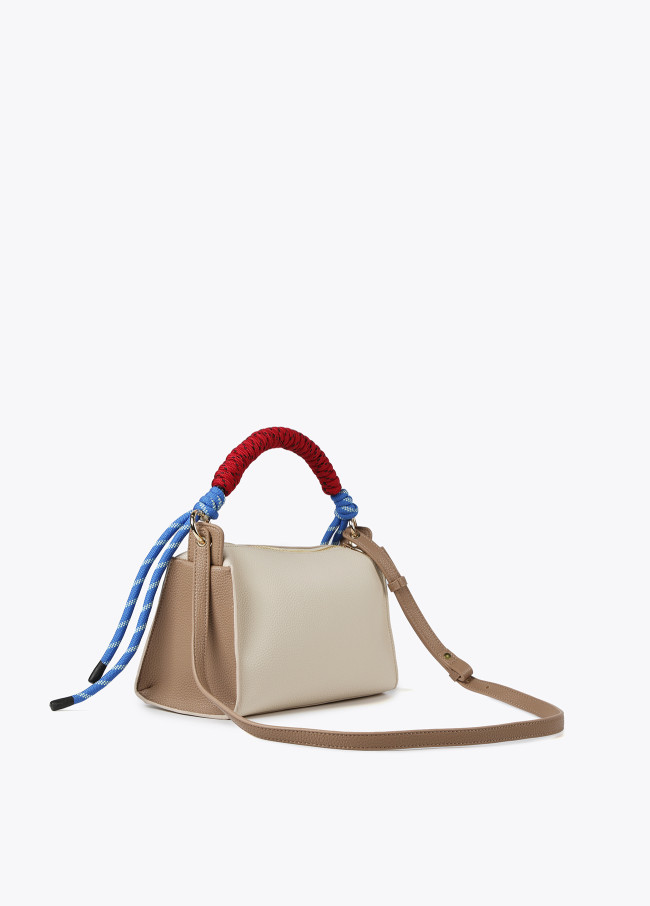 lola casademunt Bolso Bandolera bicolor Rebajas de fábrica