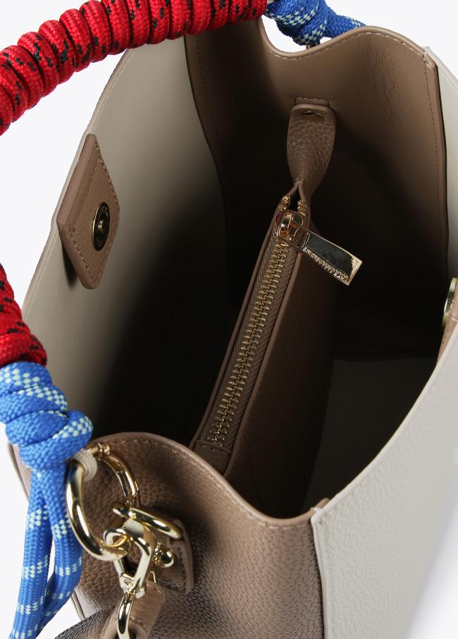 lola casademunt Bolso bucket bicolor Los más vendidos