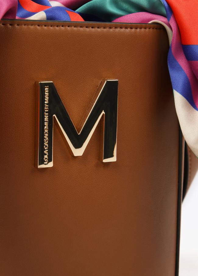 lola casademunt Bolso bombonera con asa trenzada Ventas relámpago