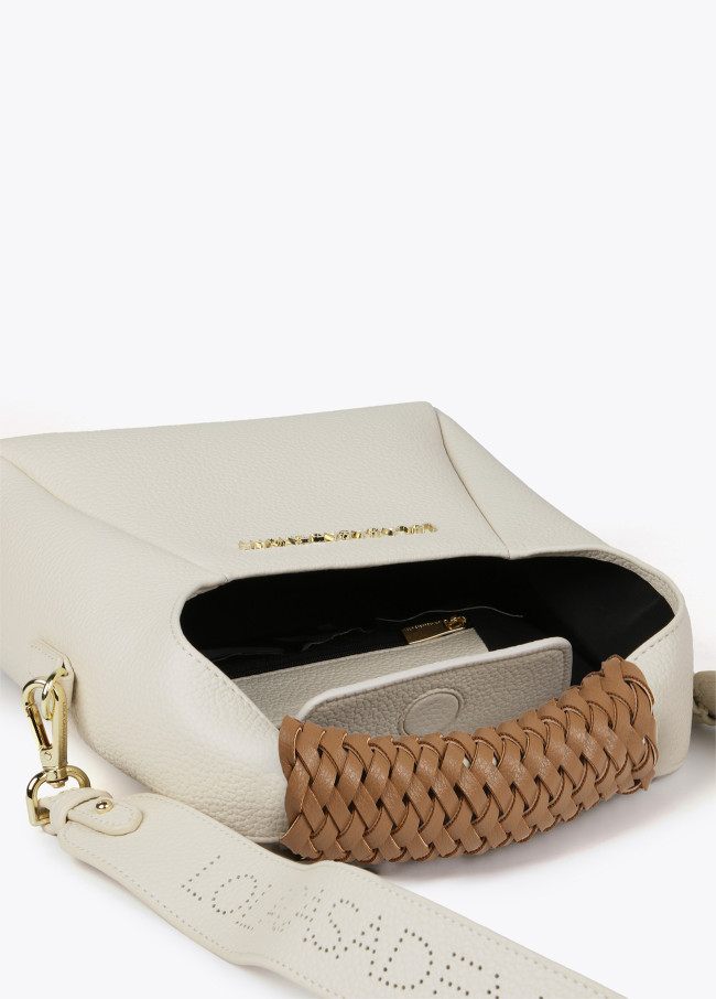 lola casademunt Bolso bandolera con detalle trenzado Descuento