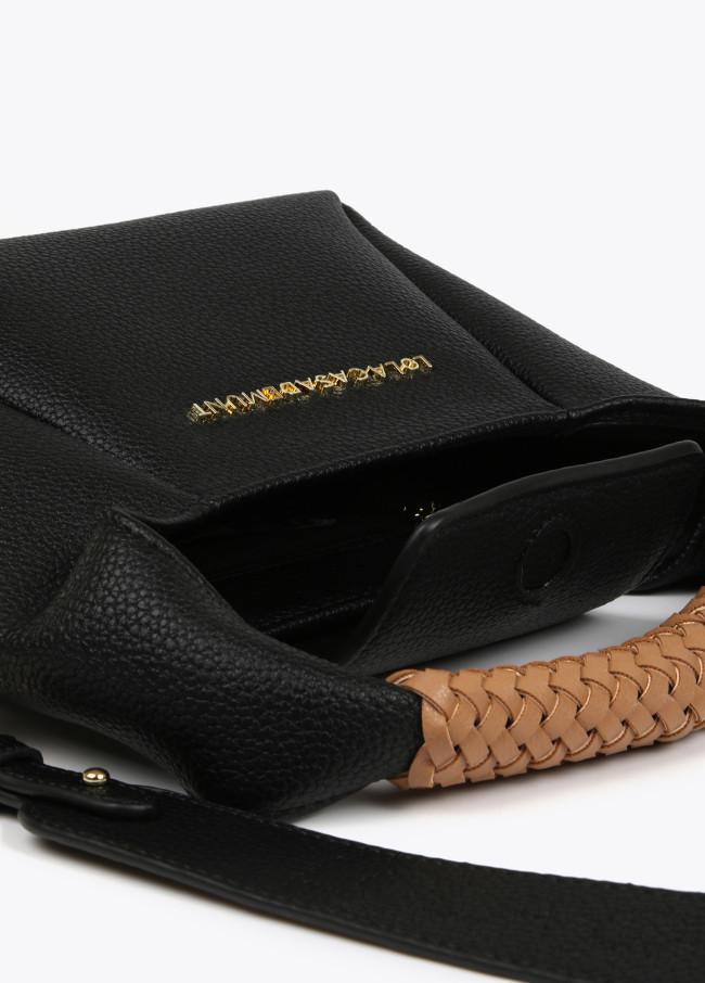 lola casademunt Bolso bandolera con detalle trenzado Tienda
