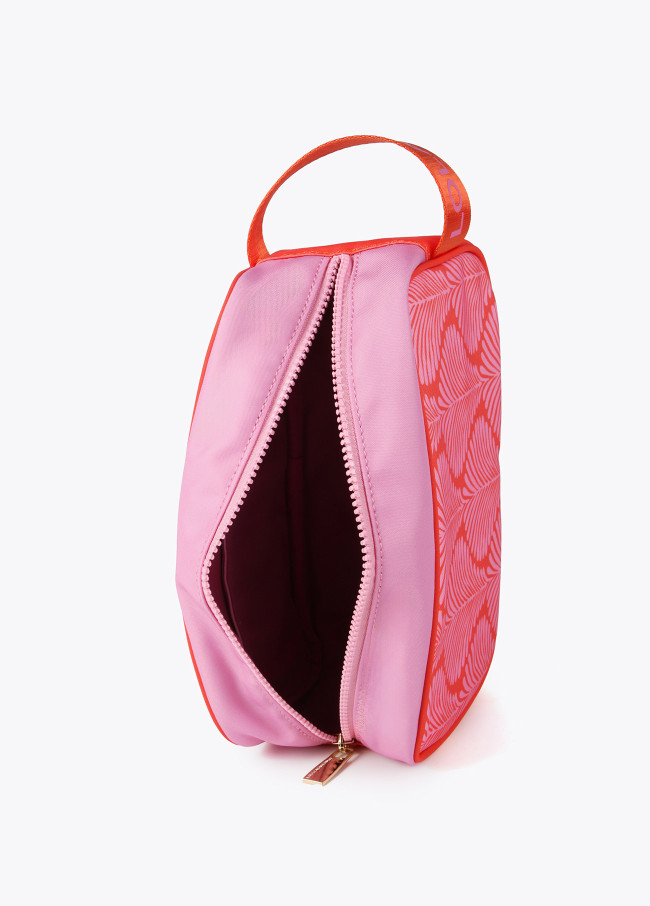 lola casademunt Neceser nylon estampado conchas Mejor oferta