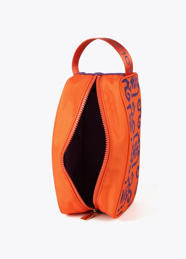 lola casademunt Neceser nylon estampado arabesco Rebajas online