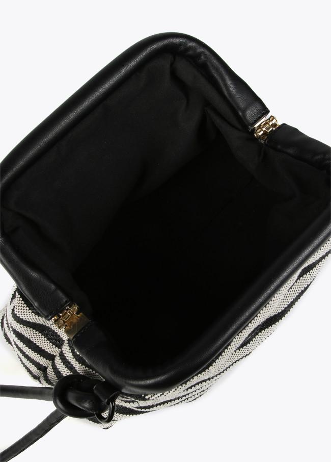 lola casademunt Bolso de mano rayas Rebajas top