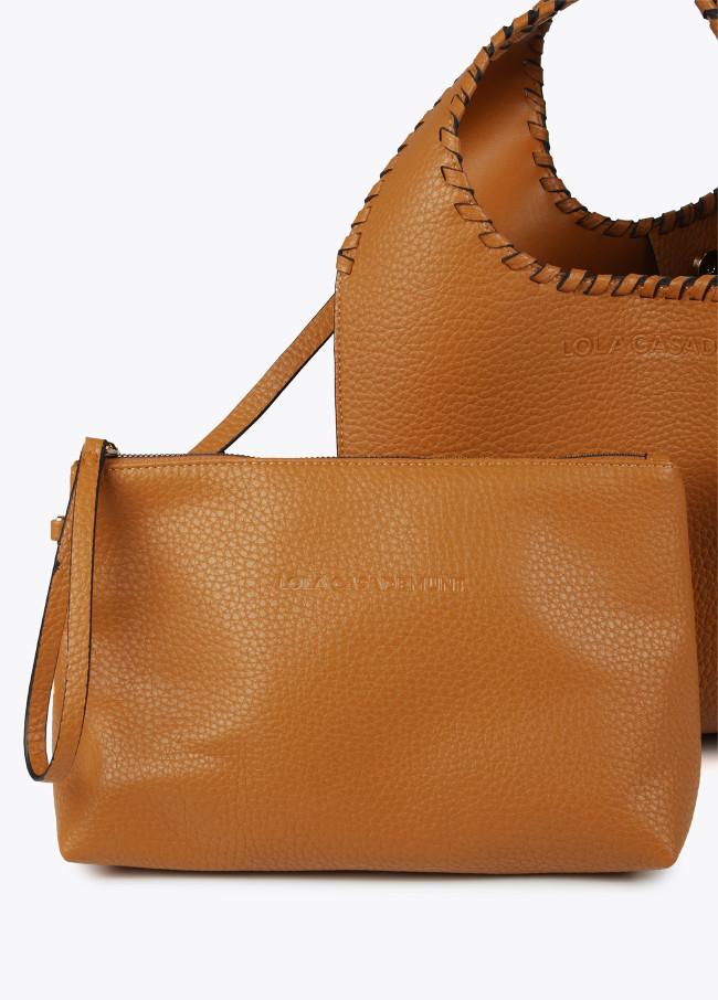 lola casademunt Bolso shopper con pespuntes COMPRAR AHORA